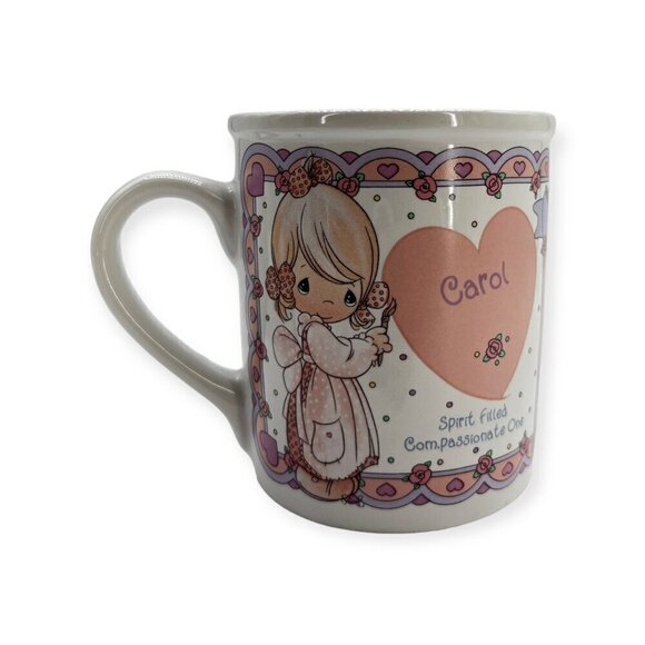 Vintage 1994 Carol Precious Moments Coffee Mug - Picture 4 of 7